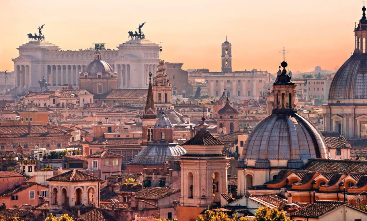 ローマLa Terrazza A San Pietroアパートメント エクステリア 写真